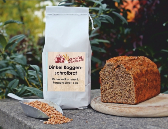 Dinkel Roggenschrotbrot